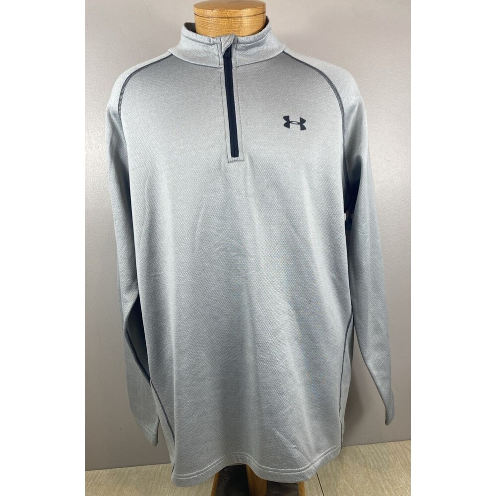 Under Armour Pullover Mens 2XL ColdGear Quarter Zip Long Sleeve Athletic